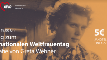 Permalink auf:Lesung zum Internationalen Weltfrauentag Biografie über Greta Wehner